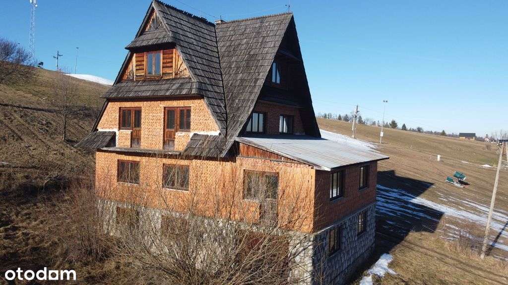 Dom z pięknym widokiem w stanie surowym Witów-12