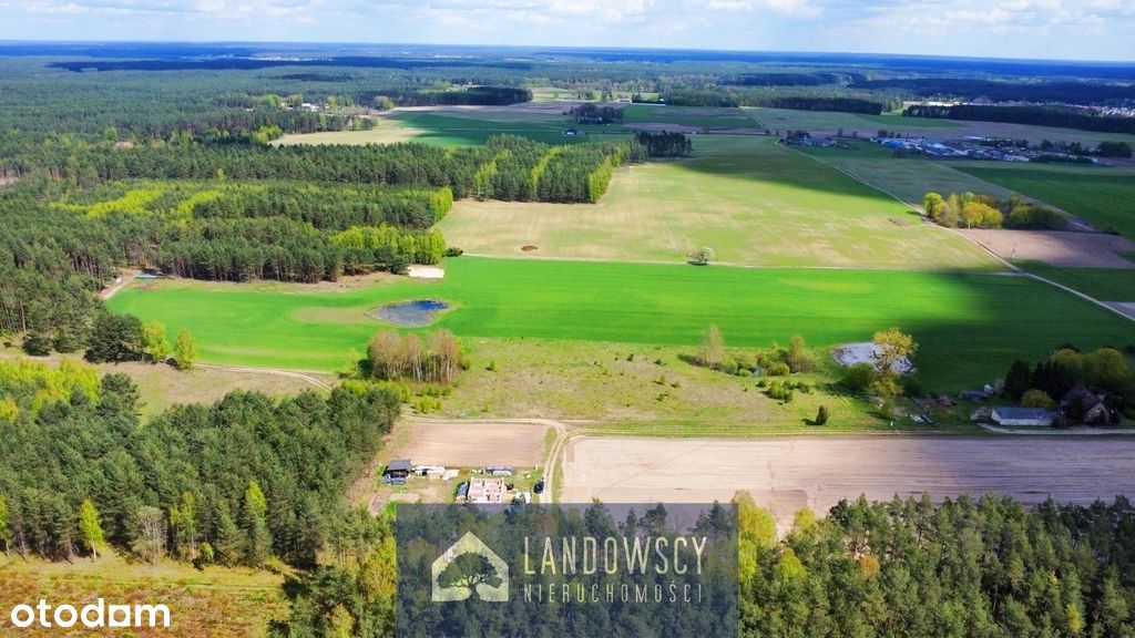 Działka bud. z planem i przestrzennym widokiem,