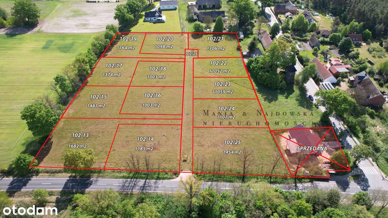 Na sprzedaż działki budowlane Zielona Góra - Jeleniów-1