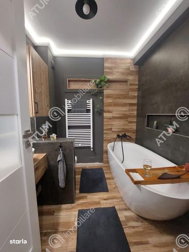 Apartament cu 3 camere etaj 1 cu parcare si terasa in Selimbar-9