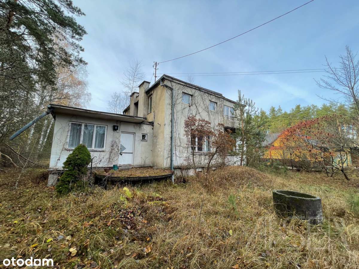 Dom z lat 70 z garażem | 5500 mkw działki-6