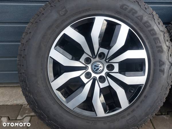 VW AMAROK KOŁA FELGI R17 8J ET49 5X120 OPONY 245/70 R17 GENERAL GRABBER AT DOT1314 ORYGINAŁ PROSTE ! - 5