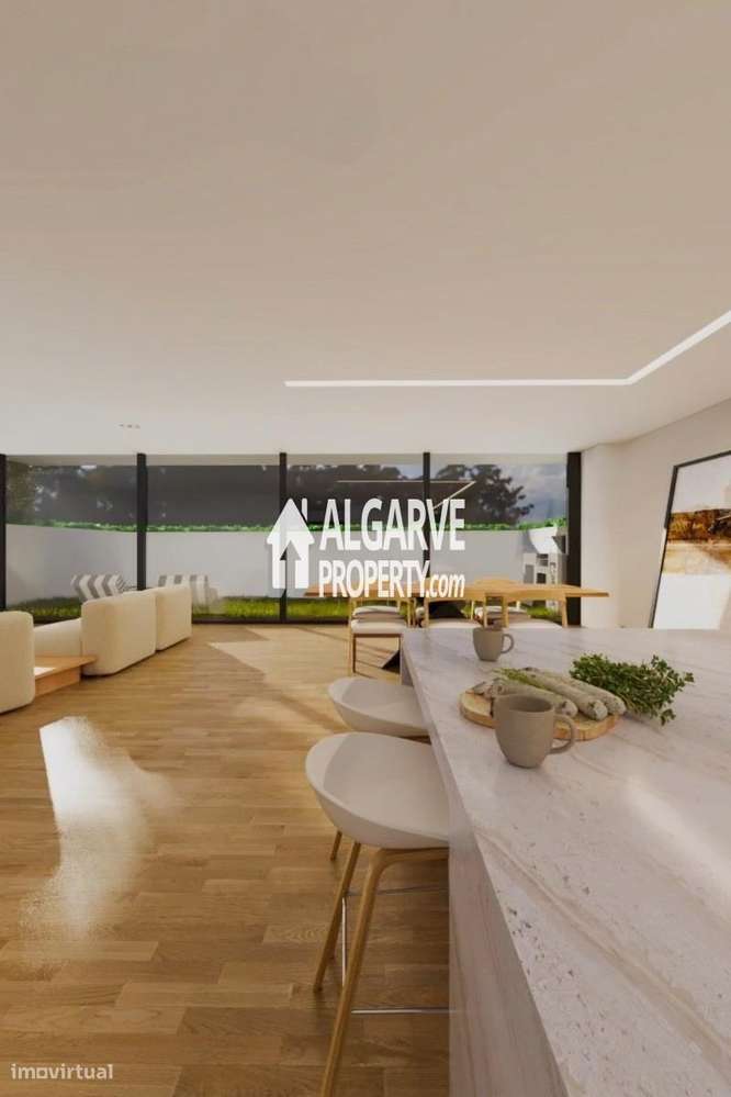 Moradia Moderna T4 com Vista Mar e Piscina no Montenegro, Faro - Grande imagem: 4/9