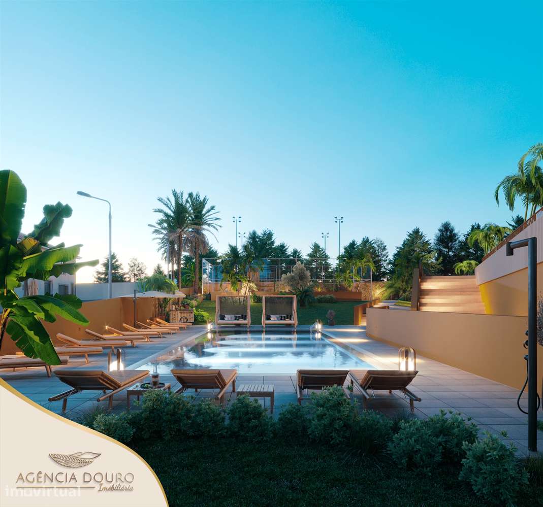 Apartamento T2 com varanda, condomínio fechado no coração de Rio Tinto-7