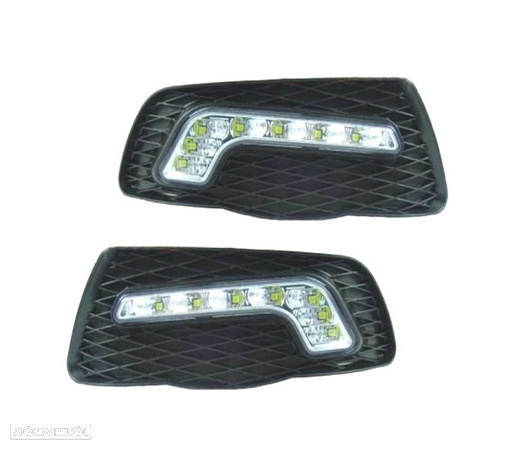 GRELHAS LUZ DIURNA LED PARA MERCEDES C W204 07-10 - 2