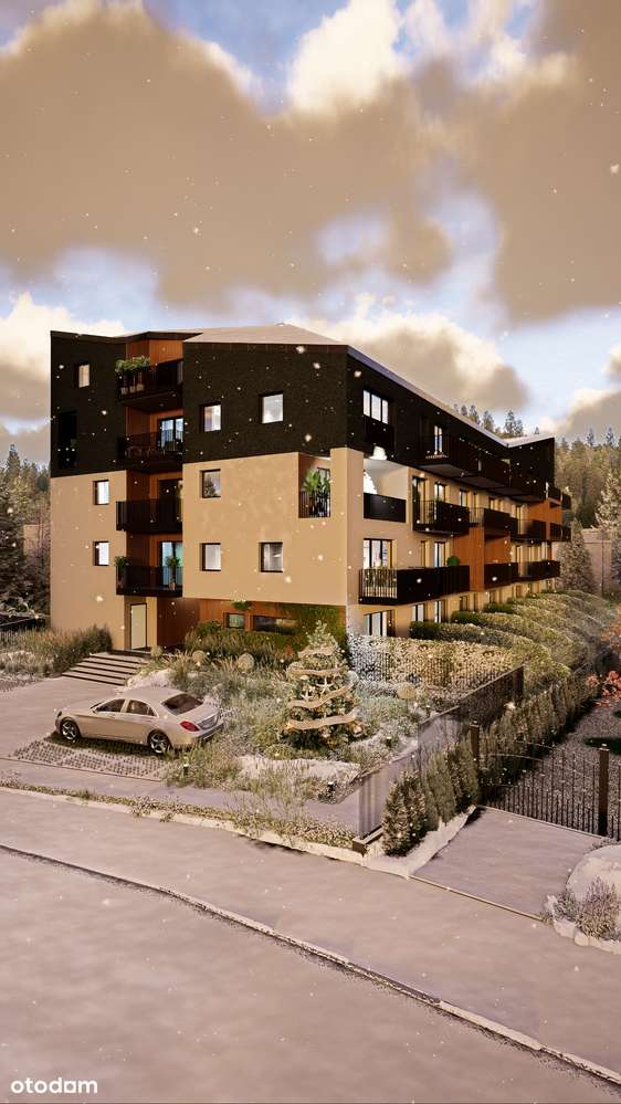 Szczyrk – nowe mieszkanie z dużym balkonem, stan deweloperski - Pełny obrazek: 4/12