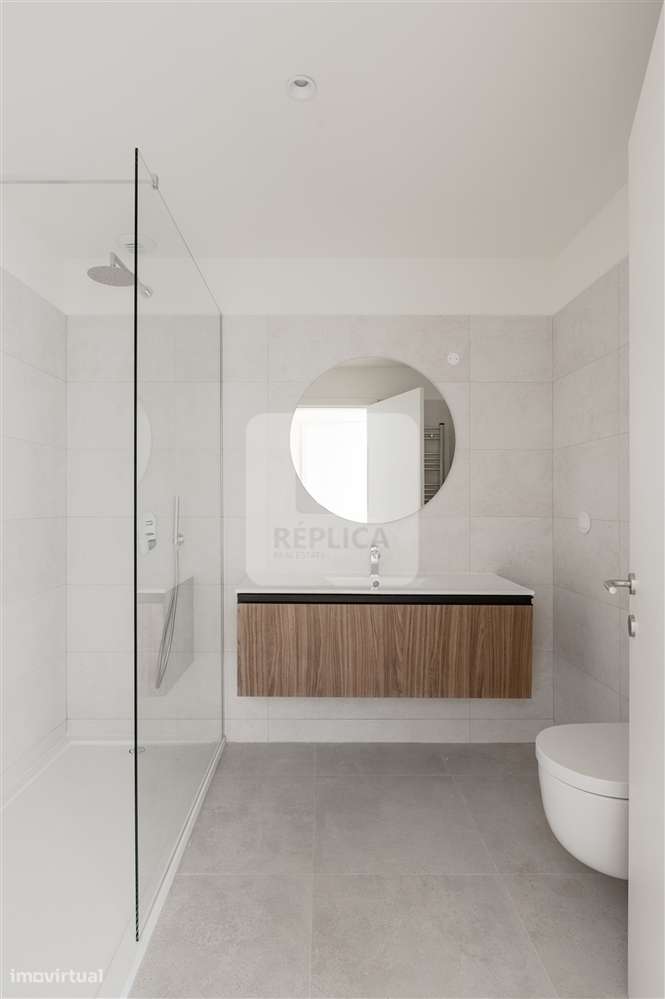 T3 com Varanda Vistas Mar Canidelo | T3 Gaia | Apartamento Le Parc-30