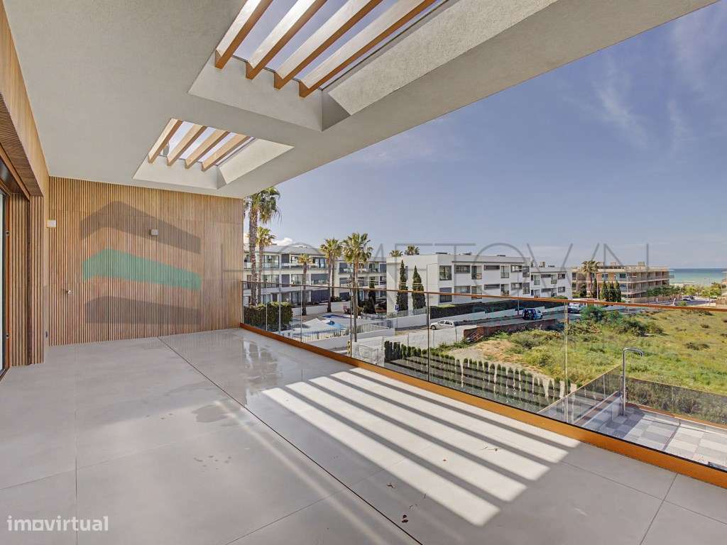 Apartamento T2 com acesso privado ao rooftop - Perto do mar, quarteira-12