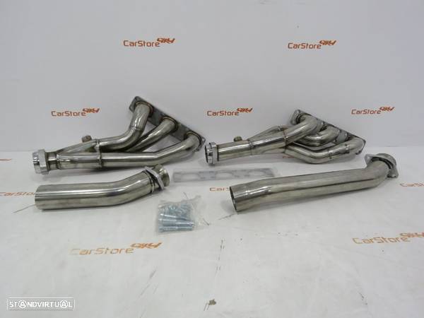 Colector escape Inox Bmw E36 + E34 + E39 6 Cilindros M50 + M52 - 2