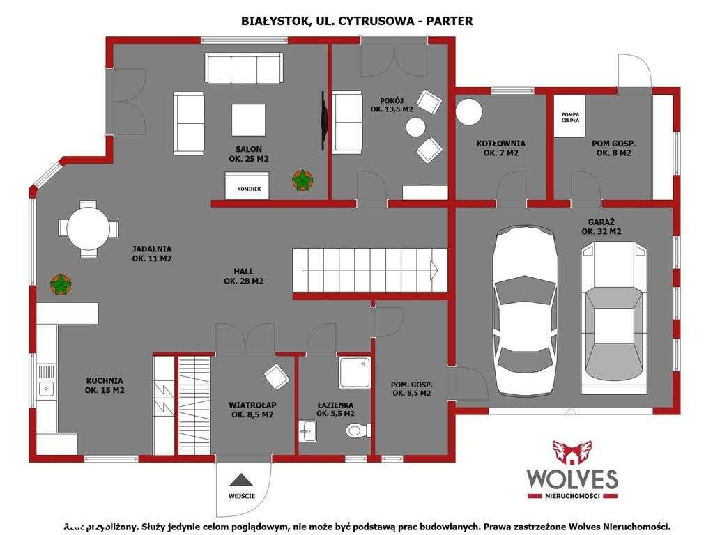 Przestronny dom w Dojlidach Górnych - Pełny obrazek: 5/20