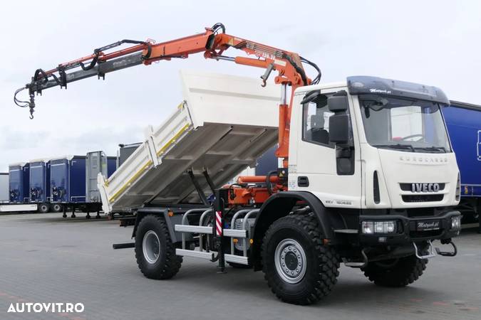 Iveco EUROCARGO 150E25 / 4X4 / BASCULANTE + HDS TEREX 120.2 E / PENTRU INDUSTRIA ELECTRICĂ / RADIO CONTROL / 67.000 KM KILOMETRAJ - 8