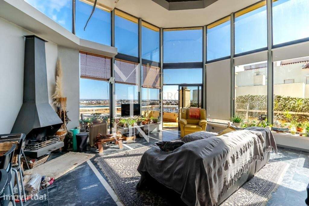 Penthouse T2, terraço com Vista 180º Mar, Rio e Serra  a 100 metros d - Grande imagem: 5/25