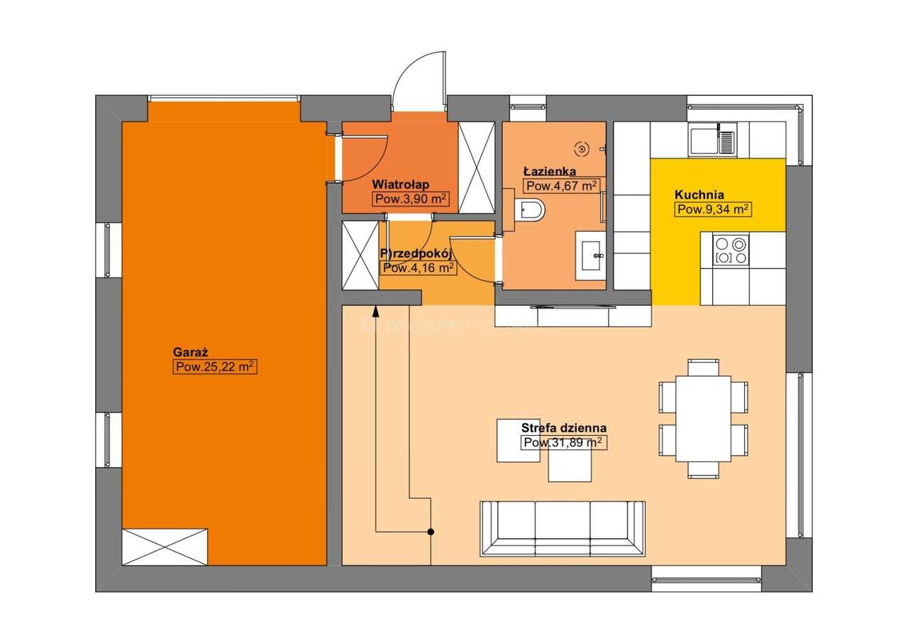 Nowy Dom z garażem, bez PCC! ROGOŹNA-2