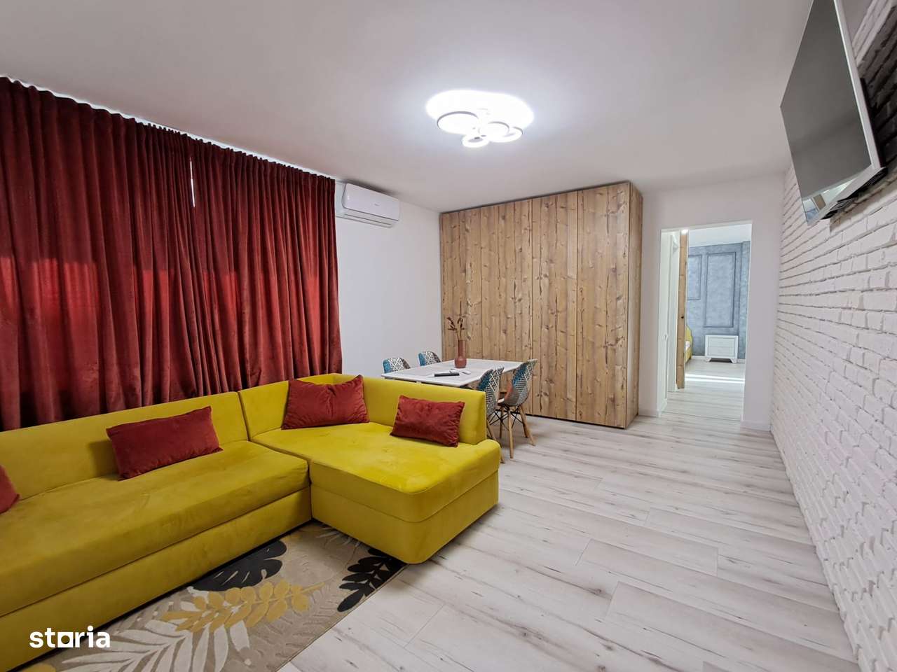 Apartament 2 cam,Mobilier si finisaje moderne,parcare Eroilor Floresti-4