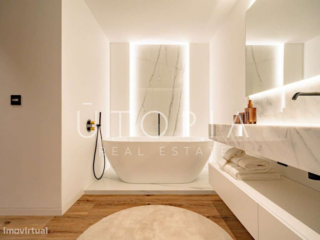 T4 novo com terraço, sala de cinema e piscina - D. João III Prestig...-14