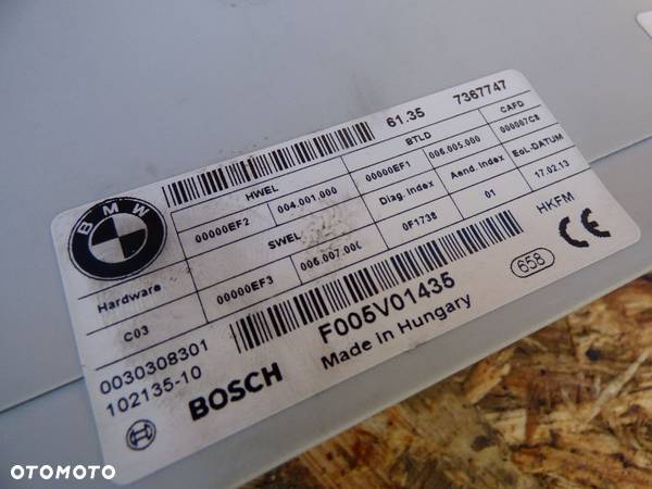 BMW F31 STEROWNIK MODUŁ KLAPY 7367747 - 2