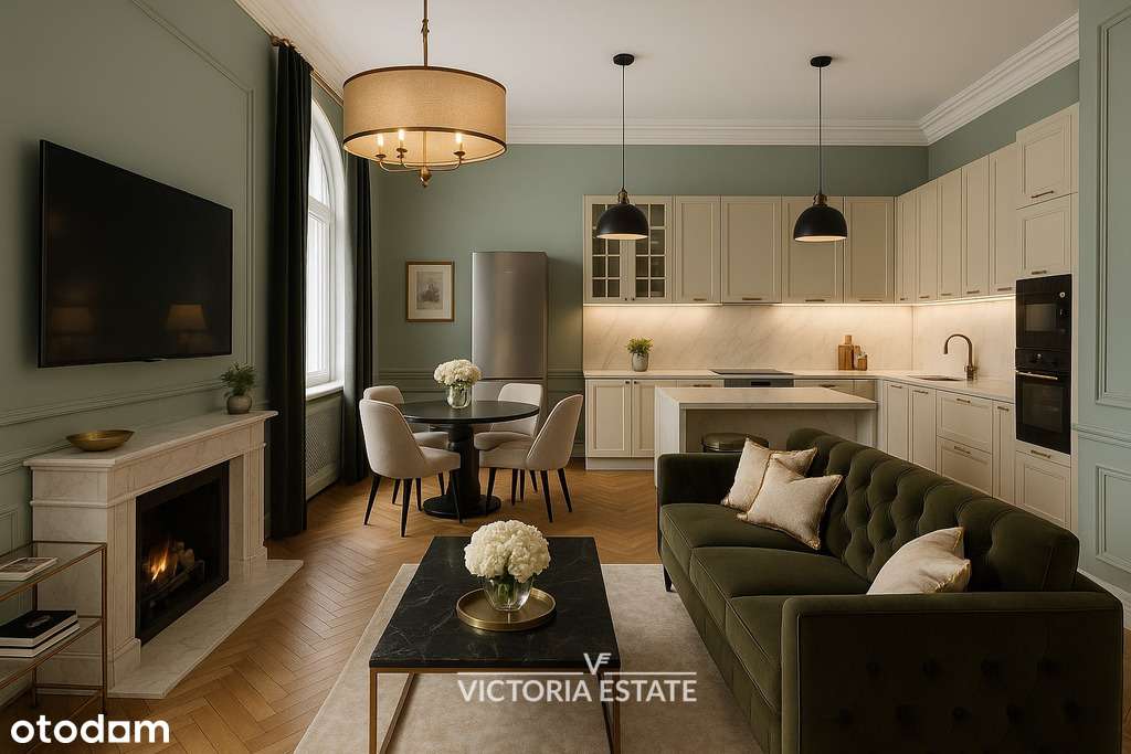 Duży apartament w pięknej kamienicy przy parku-0