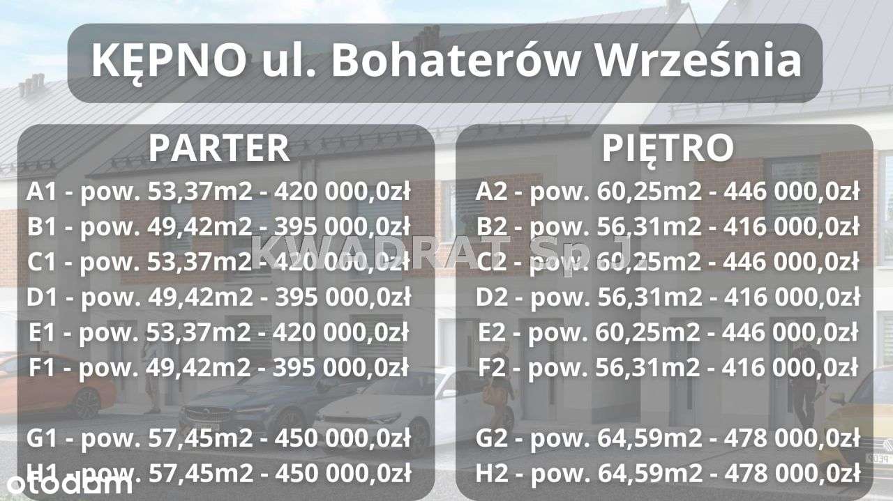 Kępno - mieszkanie o pow. 49,42m2 + ogródek-7