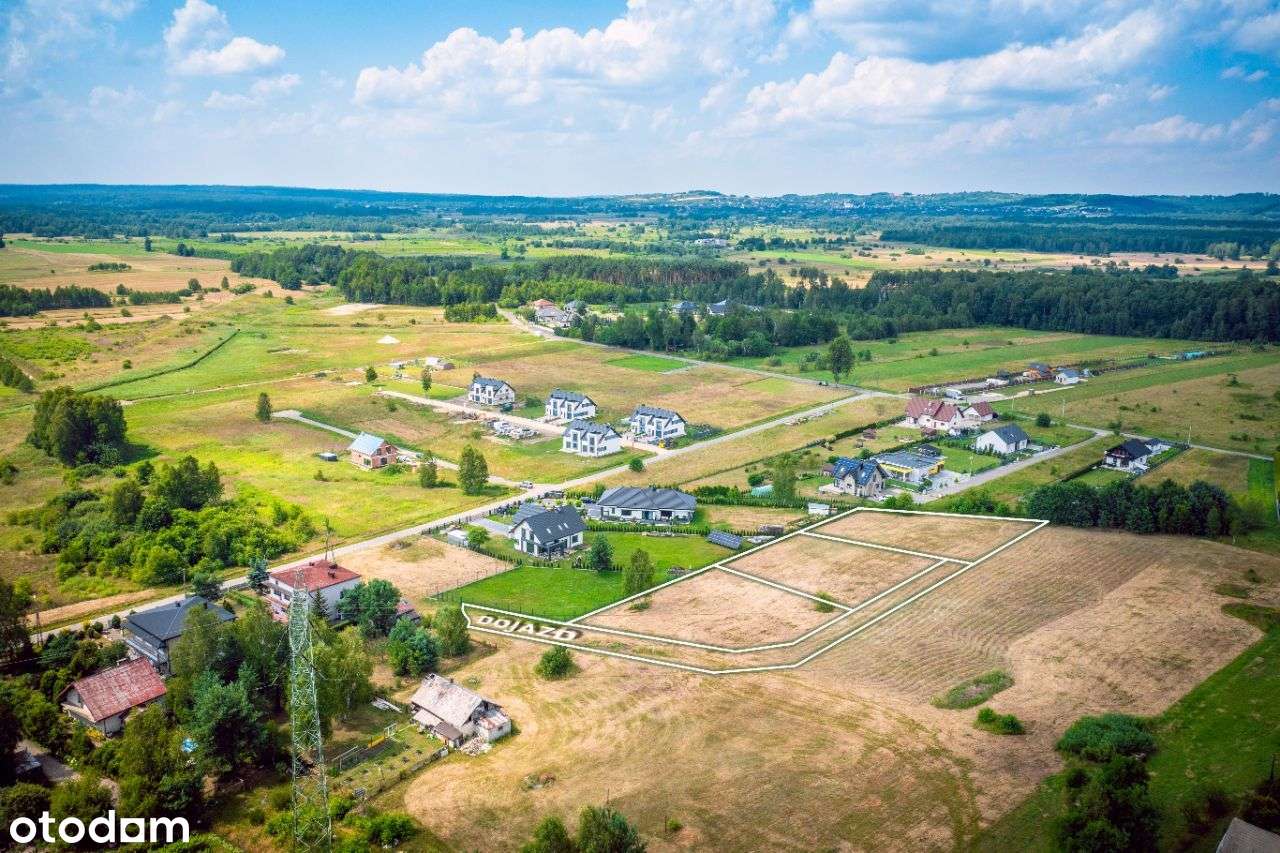 D-g Błędów 2 działki z pozwoleniem na budowę domów jednorodzinnych-7