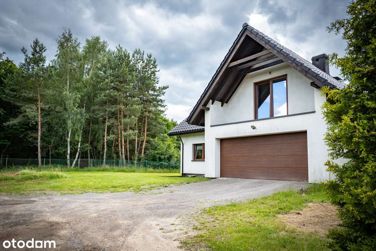 PRZYTULNY DOM PRZY LESIE |186,34 m²|DZIAŁKA 1160 m²|ŻORY-ROGOŹNA