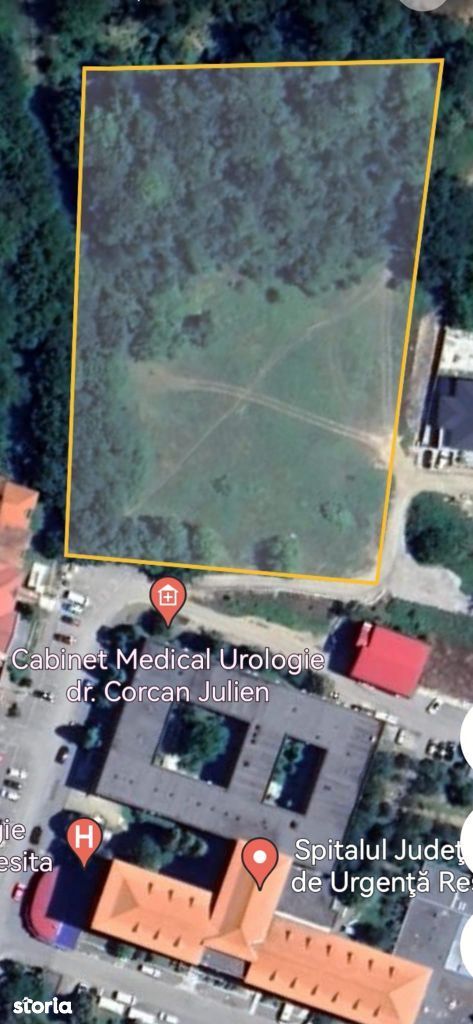 Teren intravilan Spitalul Judetean 678 mp 42,5 euro/mp negociabil