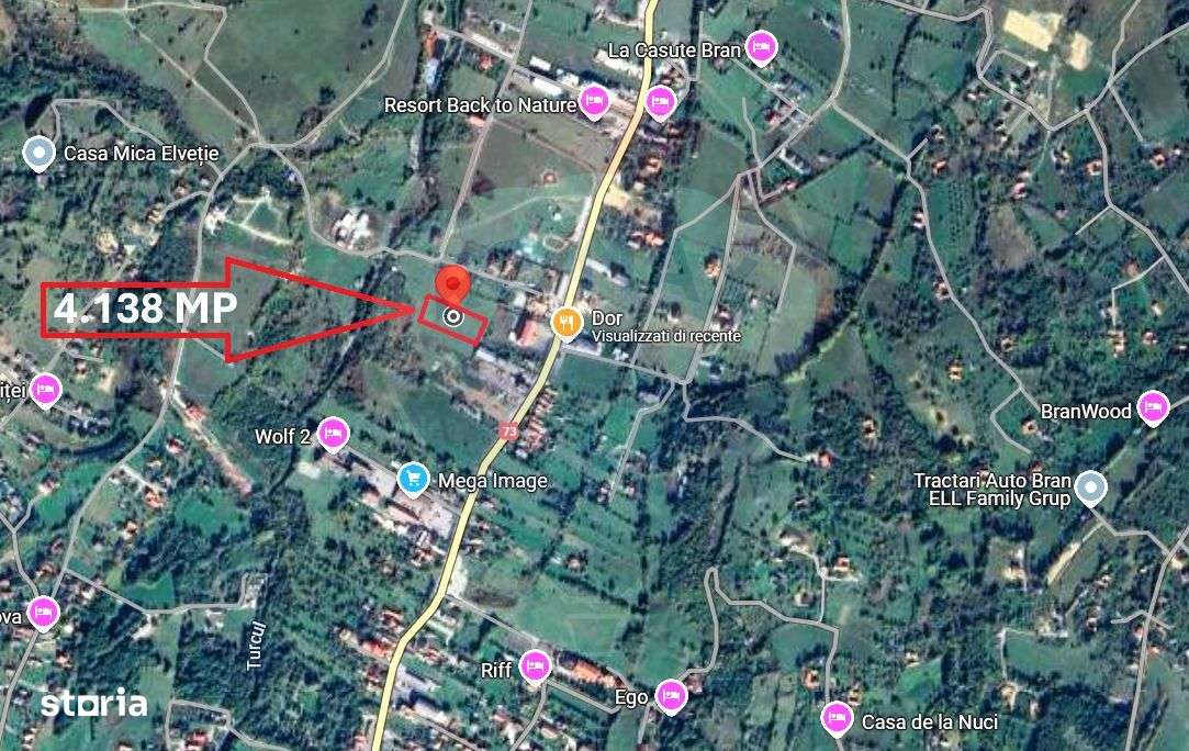 Teren Intravilan in Zarnesti / Soseaua Branului - Imagine principală: 3/7