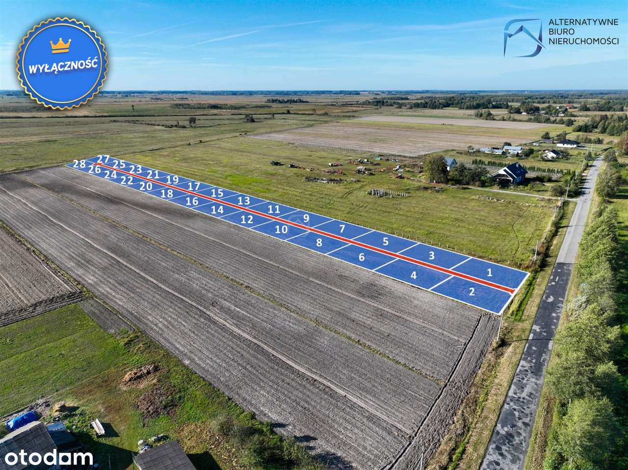Działki w Lubowierzu na poj. łęczyńsko-włodawskim-1