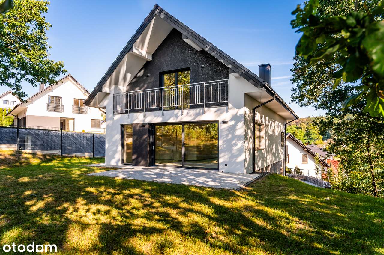 Nowoczesna willa 216 m² na wzgórzu | 15 arów | Balice | Bez prowizji-3