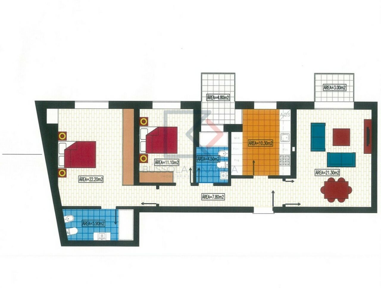 Apartamento T2 em Estarreja