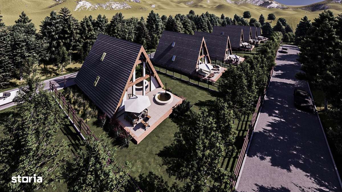 Casă A‑Frame 4 camere, Râșnov,Brasov-Direct dezvoltator, fără comision-8