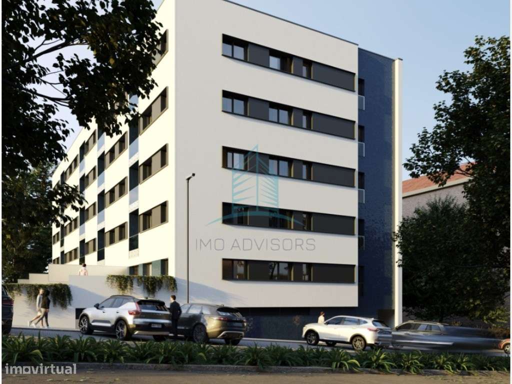 Apartamento T2 NOVO com Varanda e com 1 Lugares de garagem em Ermes...-7