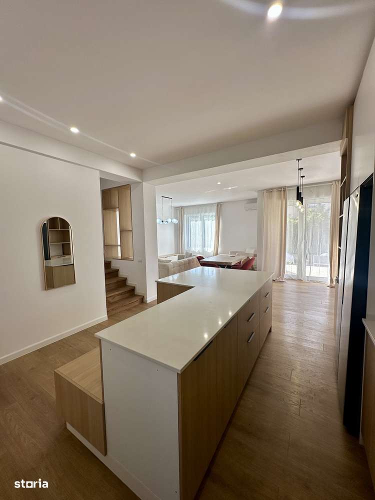 Vilă 5 camere mobilată și utilată în Pipera, ansamblu rezidential-2