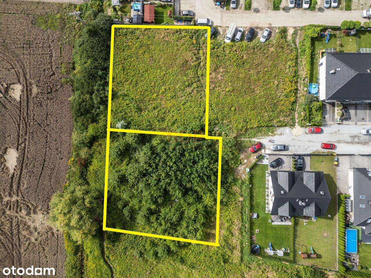 Kiełczów, 2 działki budowlane 1105 i 1049 m2 - Pełny obrazek: 5/14