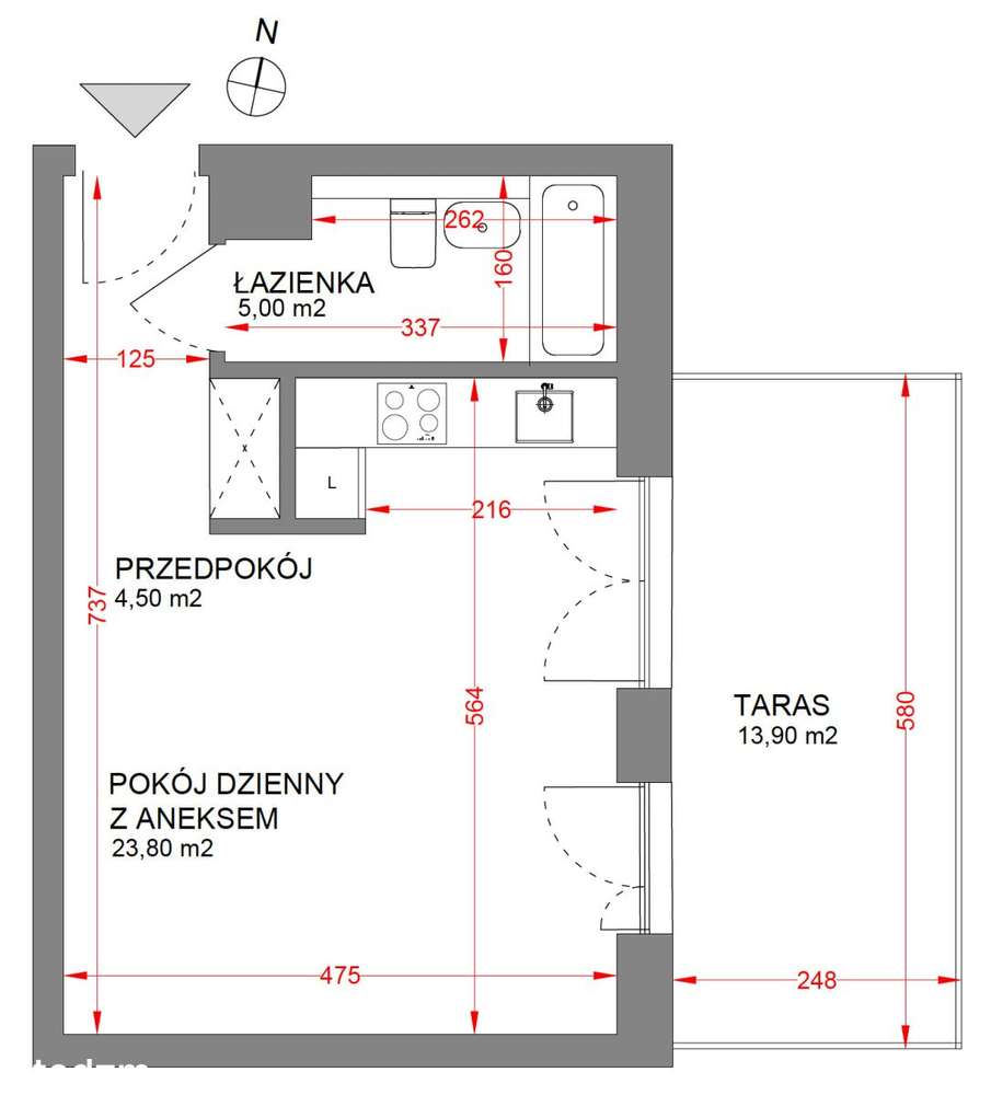 Gotowiec inwestycyjny | Przy dworcu | Balkon-15