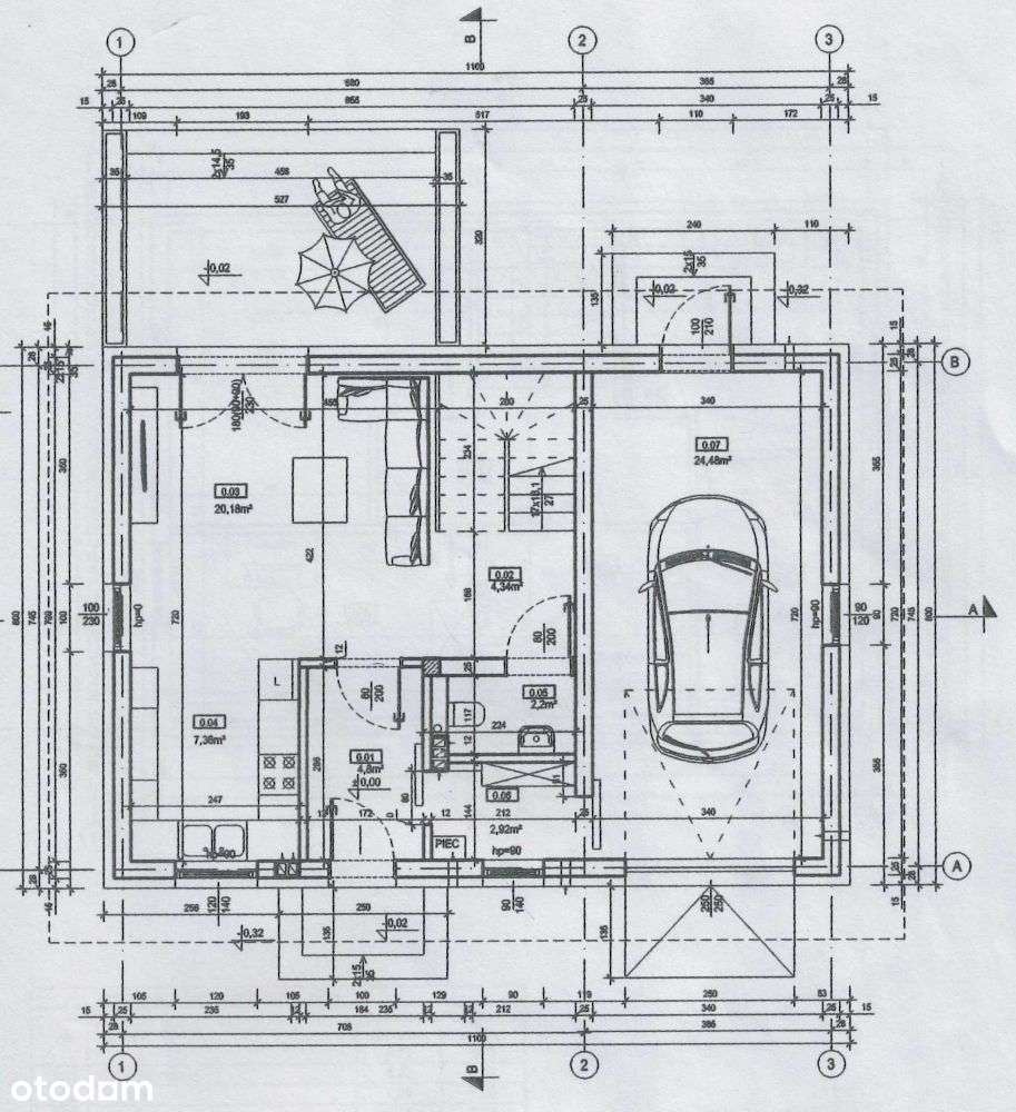 Dom 123,9 m² z garażem | Rydzyna - Pełny obrazek: 5/7