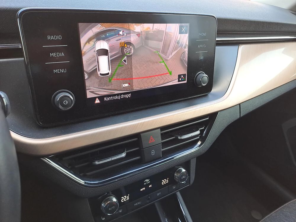 SKODA KAMIQ Style 1,0 TSI 110KM Virtual ACC Grzana Kierownica Salon Pl ASO