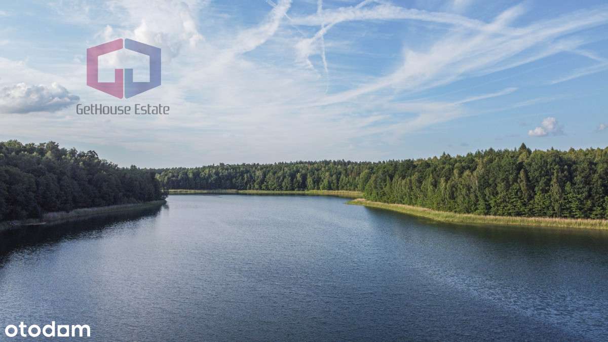 Piękne działki obok jeziora, asfalt, Mpzp, media - Pełny obrazek: 1/16