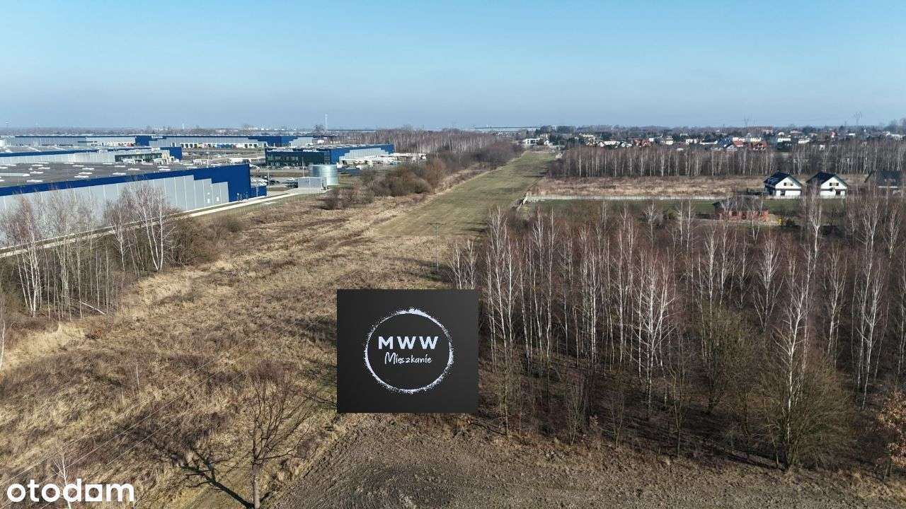 Na sprzedaż 8ha działka inwestycyjna Łódź MPZP hala magazyn produkcja-3