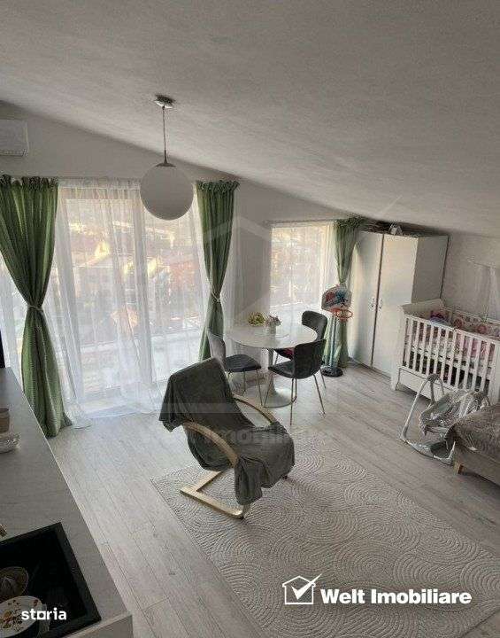 Apartament cu 2 camere mansarda in Manastur, zona de blocuri noi - Imagine principală: 2/6