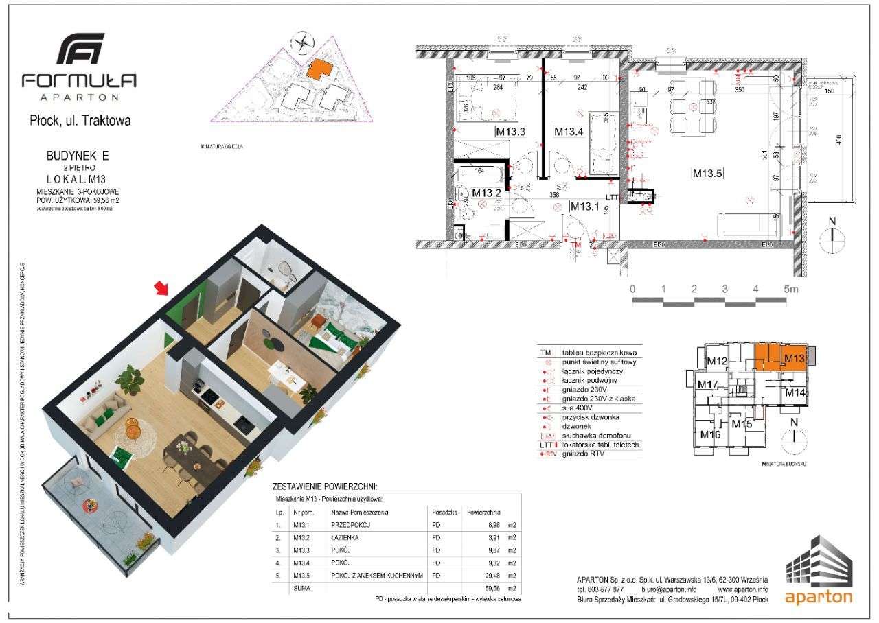 Funkcjonalne, dla rodziny! Formuła Aparton! M13 - Pełny obrazek: 2/7