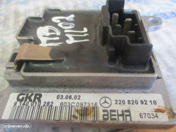 Resistencia De Sofagem 2208209210 MERCEDES ML 2002 - 2