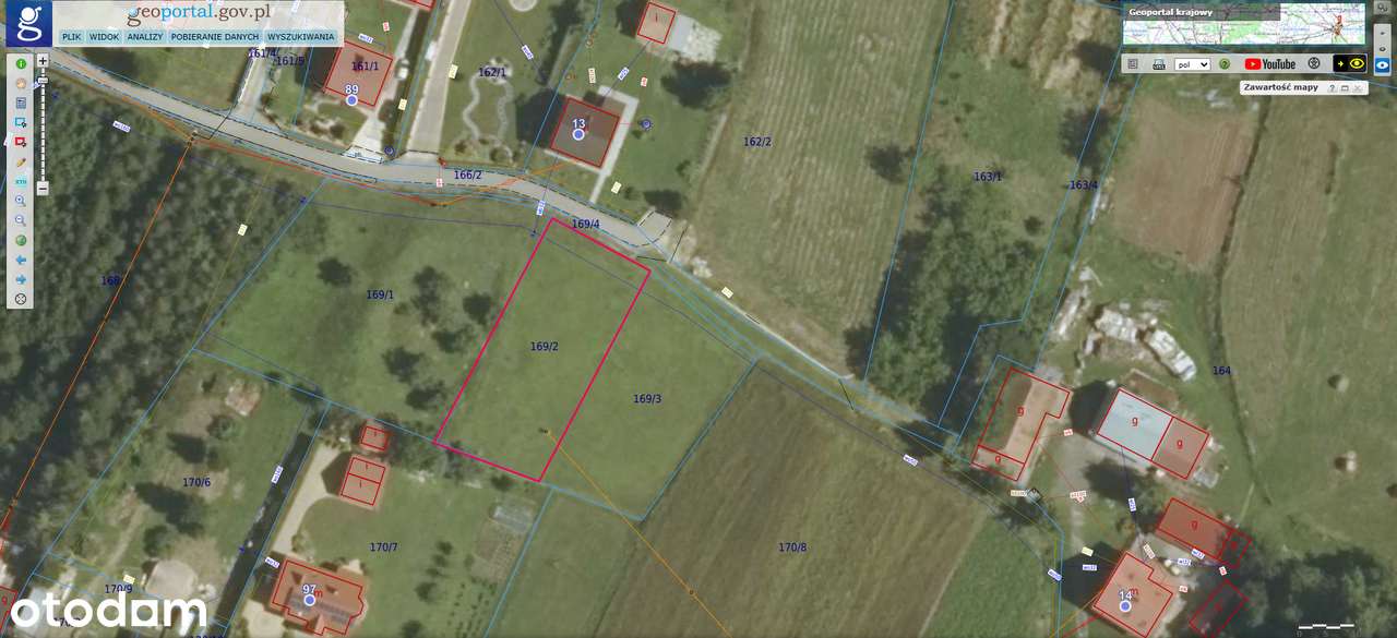 Działka budowlana w Woźnicznej-5