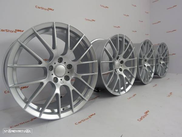 Jantes Look Bmw M359 19 8.5+9.5 5x120 Cinza Prata - 3