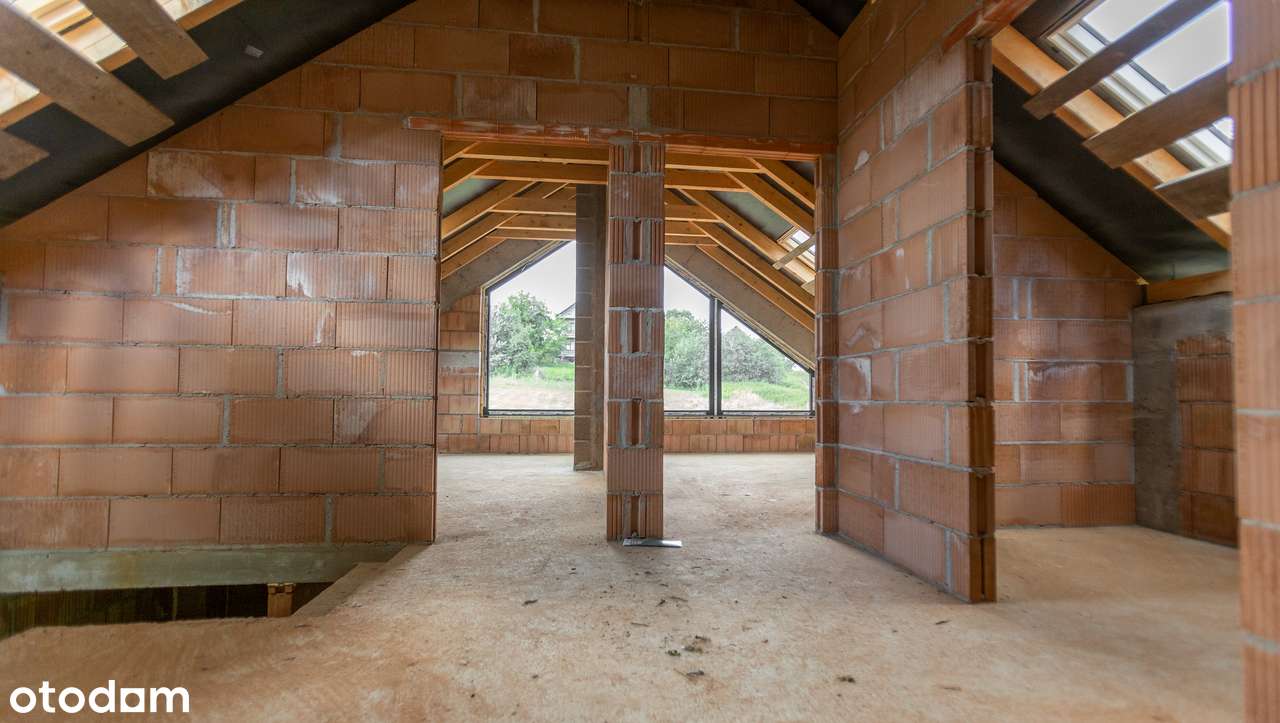 Dom pod lasem | 5 pokoi | 10 ar | do wykończenia-7