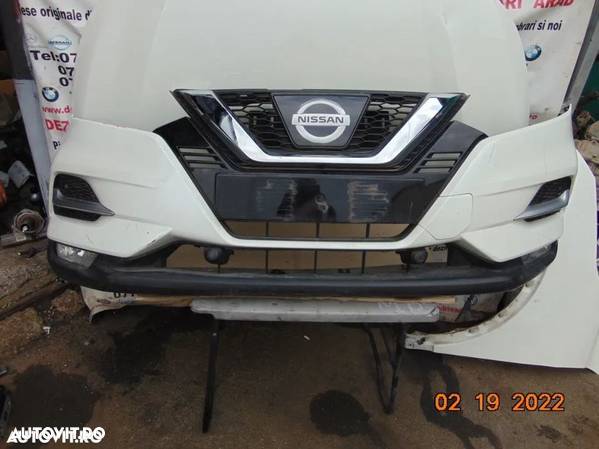 Bara fata Nissan qashqai 2017-2021 bara fata completa model cu camera in grila - 5