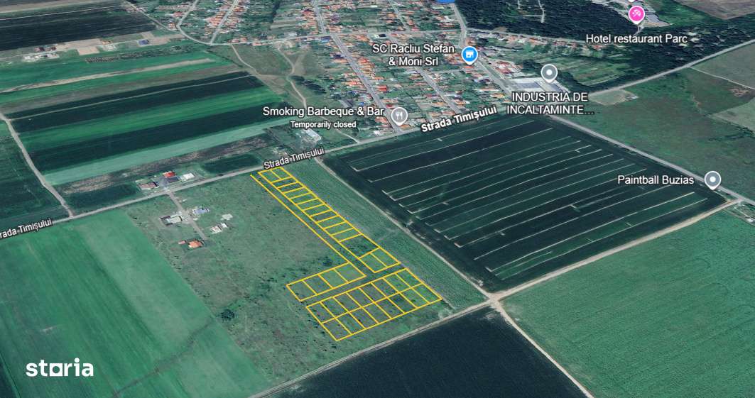 Loturi de teren in Buzias, intre 12.000 € si 17.500 € - Imagine principală: 3/4