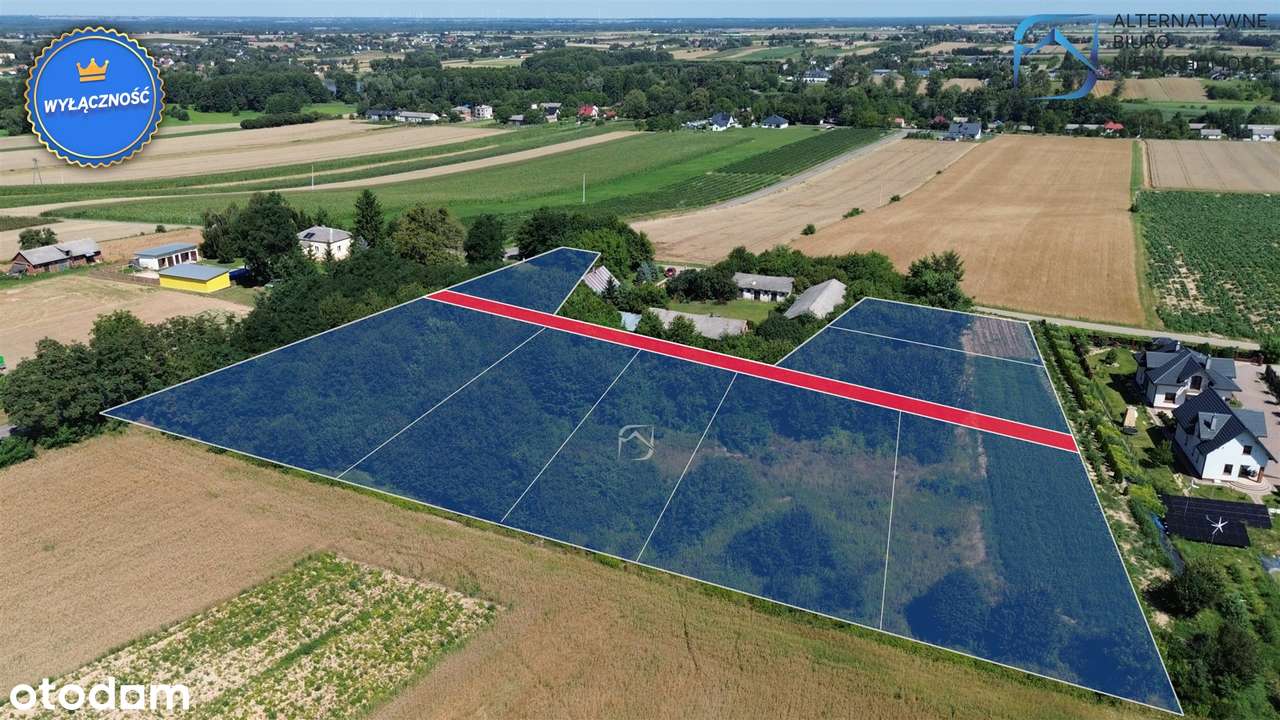 Kompleks działek budowlanych - Garbów ul. Widokow - Pełny obrazek: 5/12