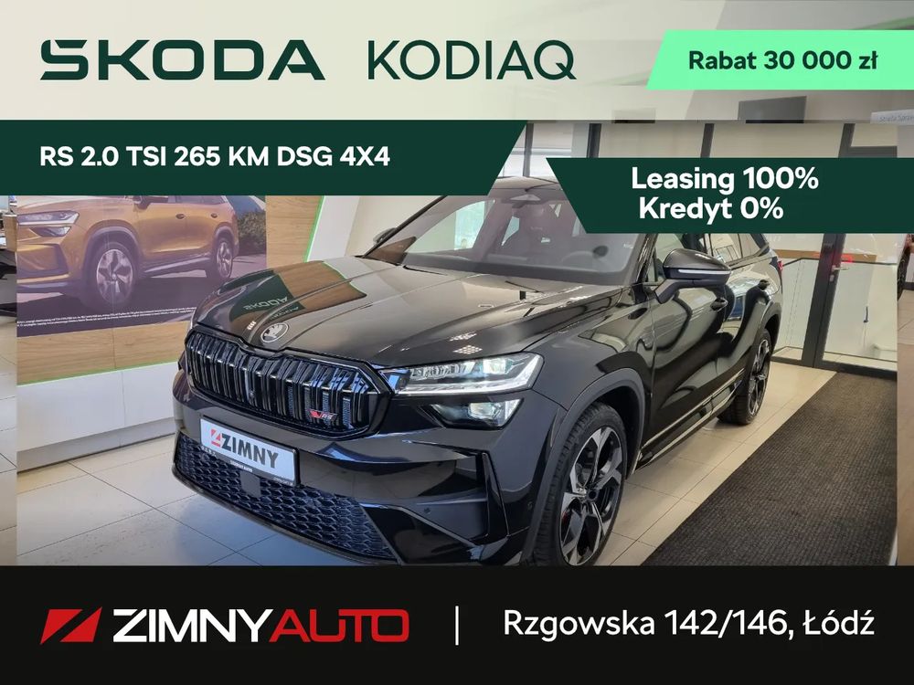 Skoda Kodiaq II (2024-) 2.0 TSI 4x4 RS DSG 2026