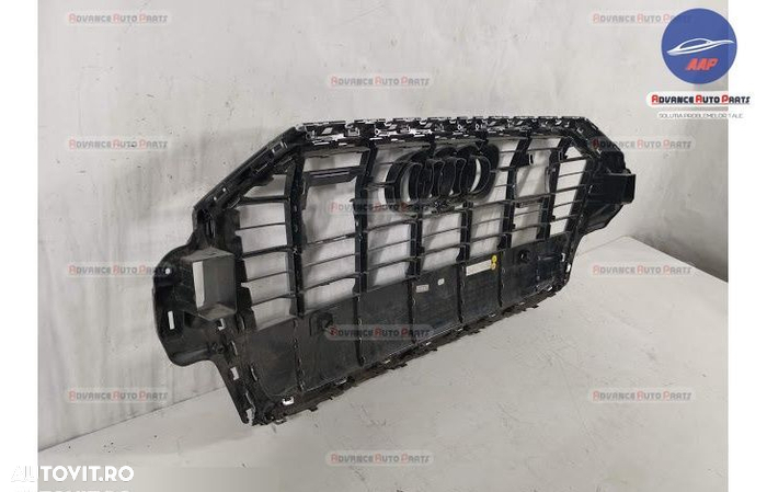 Grila Centrala originala Audi Q7 4M (facelift) 2019 2020 2021 2022 4m0853651 - 6