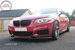 Grile Centrale BMW 2 Series F22 F23 F87 (2014-up) Negru Lucios M Design- livrare gratuita - 8